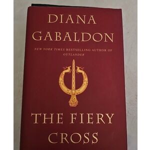 The Fiery Cross by Diana Gabaldon Outlander Series Book 5 Hardcover Red Jacket